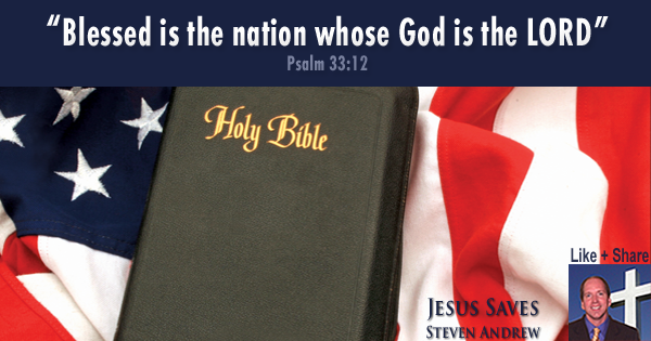 Blessed is the nation whose God is the LORD Psalm 33:12